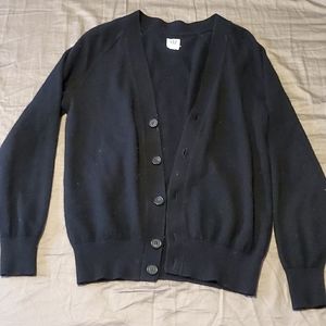 Black slim fit cardigan
